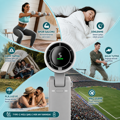 Zivox™ Ultra Serinletici 5 Kademeli Turbo Fan