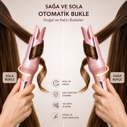 Zivox™ Otomatik Bukle Yapıcı Saç Şekillendirici