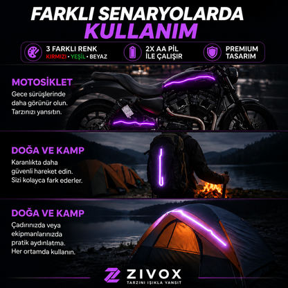 Zivox™ NeonRide LED Şerit