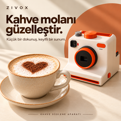 Zivox™ Kahve Süsleme Kamerası