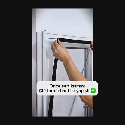 Zivox™ 150✖️130 CM Cırt Bantlı Pencere Sinekliği